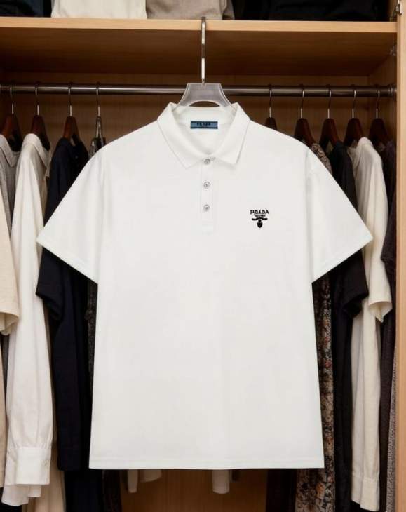 Picture of Prada Polo Shirts Short _SKUPradaM-3XLhgntx0225701